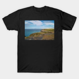 Coastal Scenery - Summer - Porthgain, Pembrokeshire T-Shirt